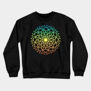 RAINBOW MANDALA Crewneck Sweatshirt